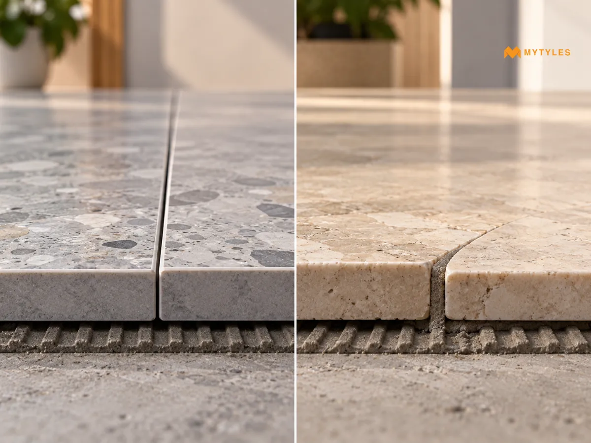 What Is Tile Lippage, and How Does Edge Type Affect It